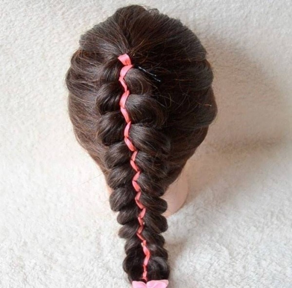 Плетение кос - пошаговые уроки для начинающих, видео. Схемы плетения кос на длинные и средние волосы