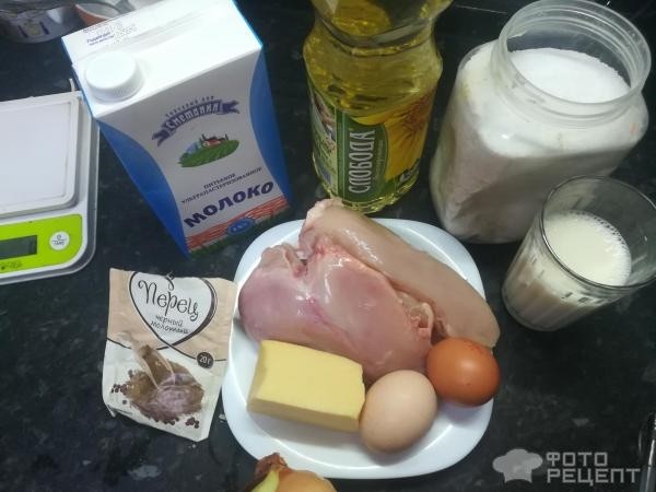 Рецепт: Куриные оладьи - С сыром