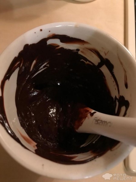 Рецепт: Шоколадно-кофейный торт - по-домашнему