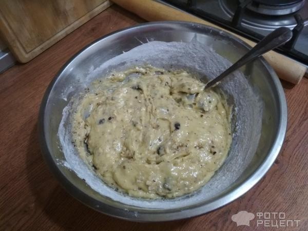 Рецепт: Кекс пасхальный с орехами и сухофруктами - на растительном масле