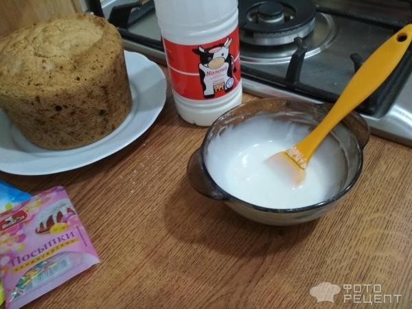 Рецепт: Кекс пасхальный с орехами и сухофруктами - на растительном масле