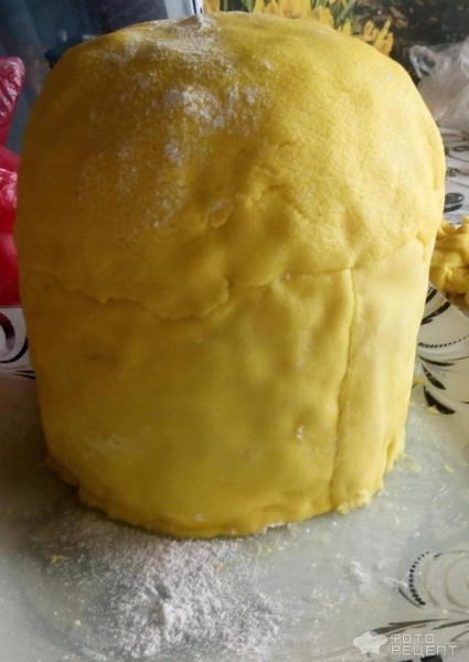 Рецепт: Торт миньон - Бисквитный, с мастикой