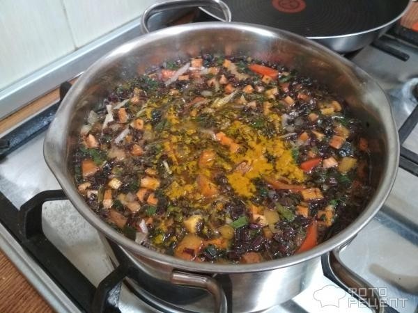Рецепт: Суп со свеколькой ботвой - овощной, постный и очень вкусный