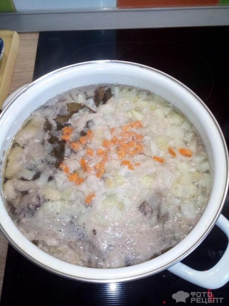 Рецепт: Суп с вермишелью быстрого приготовления - Вкусный суп