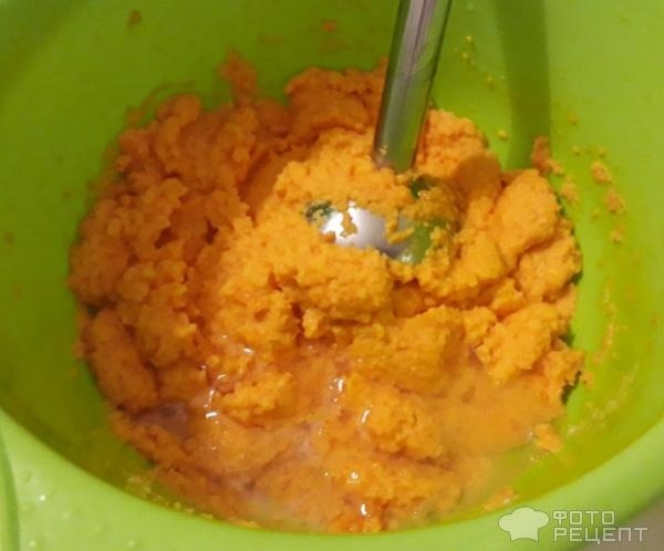 Рецепт: Морковное суфле - Рецепт для микроволновки. Постное морковное суфле с орехами - нежный и полезный десерт