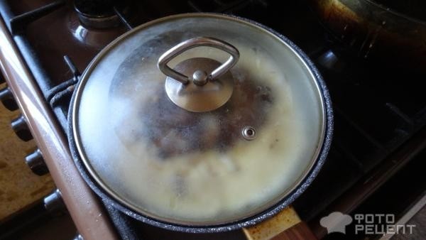 Рецепт: Пилюски из молодой капусты в омлете - Лёгкое,вкусное блюдо.