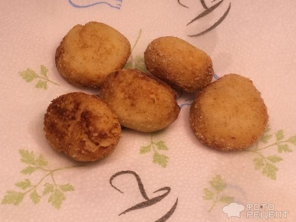 Рецепт: Крокеты картофельные - из пюре