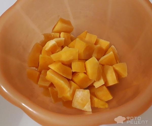 Рецепт: Тыквенно-морковный кекс - Полезный и ароматный кекс на кефире с овощной начинкой из моркови и тыквы