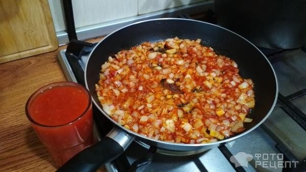 Рецепт: Харчо - с говядиной, курицей и помидорами в собственном соку