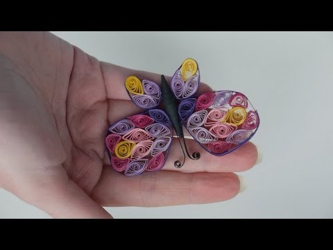 Бабочка квиллинг
