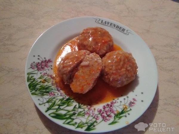 Рецепт: Аппетитные тефтели в томатной подливе - "по домашнему"