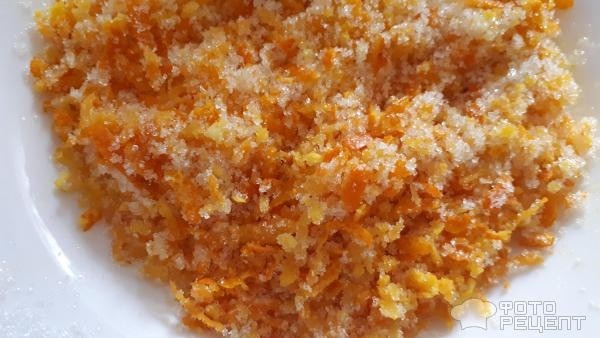 Рецепт: Морковный торт - С апельсиновым курдом и крем-чизом
