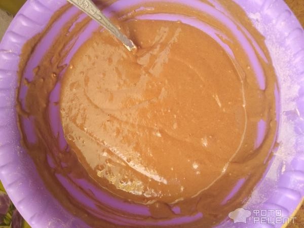 Рецепт: Шоколадные блинчики - На сыворотке