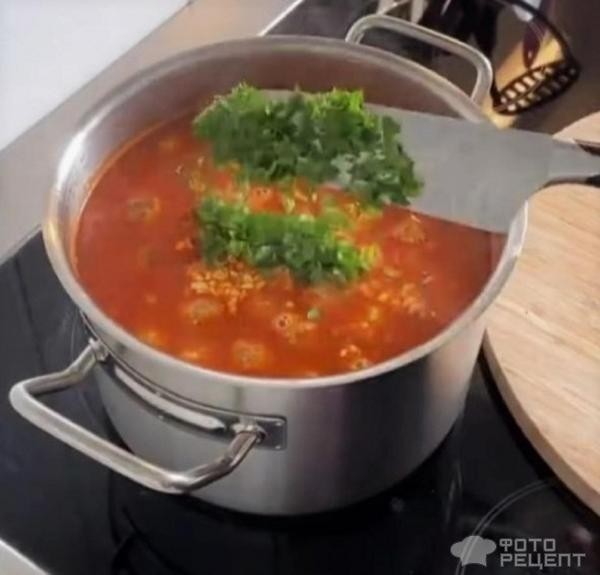 Рецепт: Турецкий суп с нутом - по-домашнему