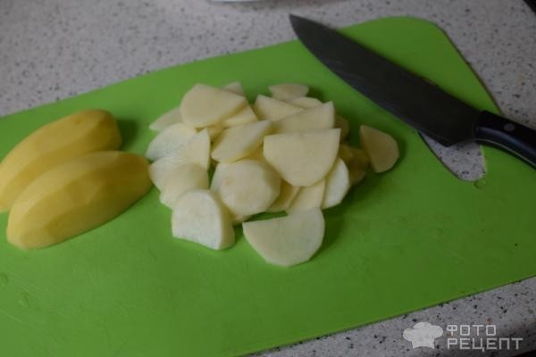 Рецепт: Стейки кеты запеченные - В духовке с овощами (в рукаве!)